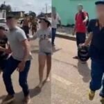 Repórter apanha ao vivo durante cobertura de acidente com morte Repórter apanha ao vivo durante cobertura de acidente com morte