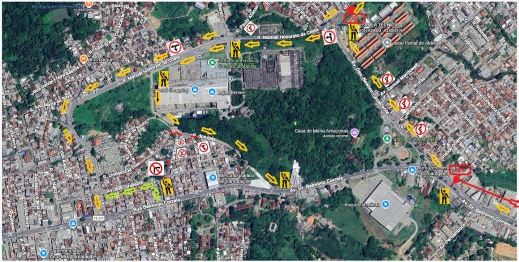 Obras na PE-27 alteram trânsito em Camaragibe e criam novos desvios até setembro Obras na PE-27 alteram trânsito em Camaragibe e criam novos desvios até setembro